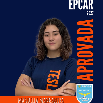 Manuella Mangabeira — Aprovada na EPCAR