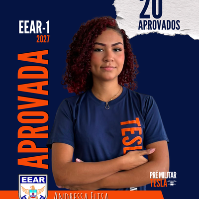 Andressa Elisa — Aprovada na EEAR